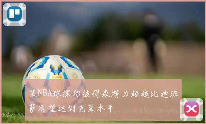 某NBA球探称彼得森潜力超越比迪班萨有望达到克莱水平